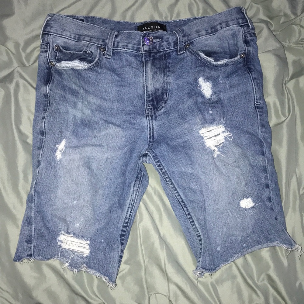jean shorts